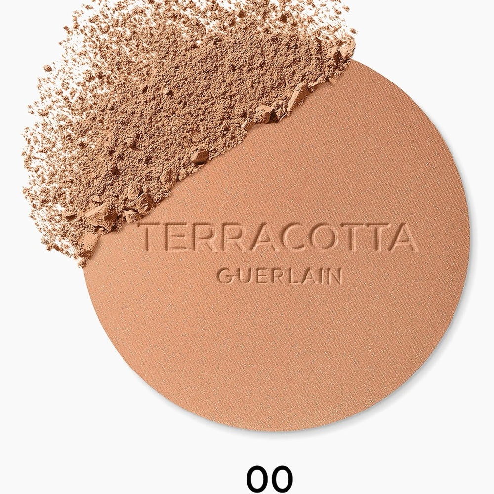 New Guerlain Terracotta Sunkissed Natural Bronzer Powder in shade 00 Light Cool - Picture 2 of 7